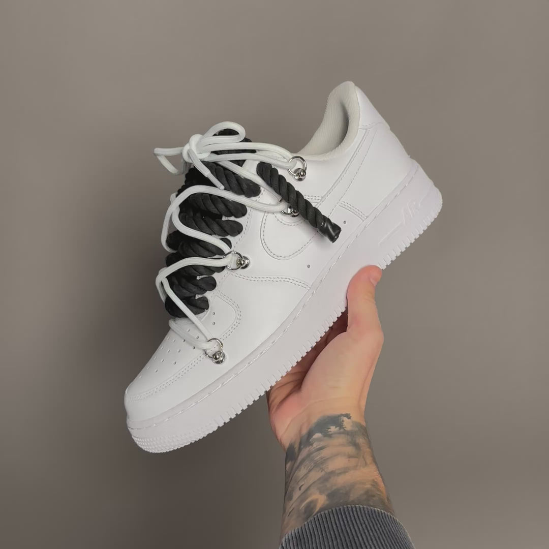 Nike Air Force 1 “Rope Laces” Triple White