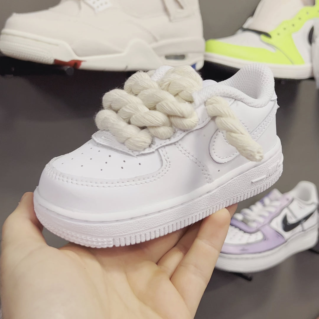 Nike Air Force 1 Baby “Rope Laces”
