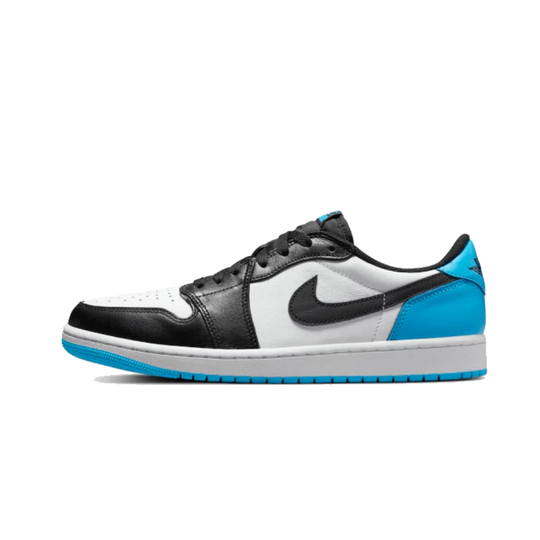 Nike Air Jordan 1 Low “Black Dark Powder Blu” - EV8 Style