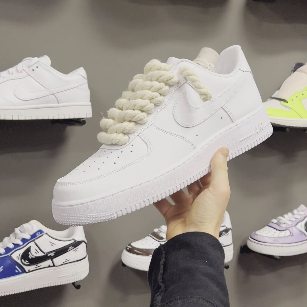 Nike Air Force 1 „Rope Laces Cream“