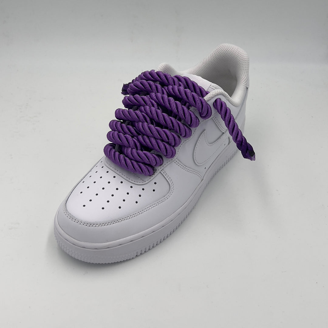 Nike Air Force 1 “Rope Laces Purple” - EV8 Style