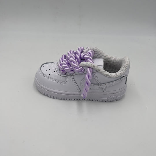 Nike Air Force 1 Baby “Rope Laces” Violet - EV8 Style