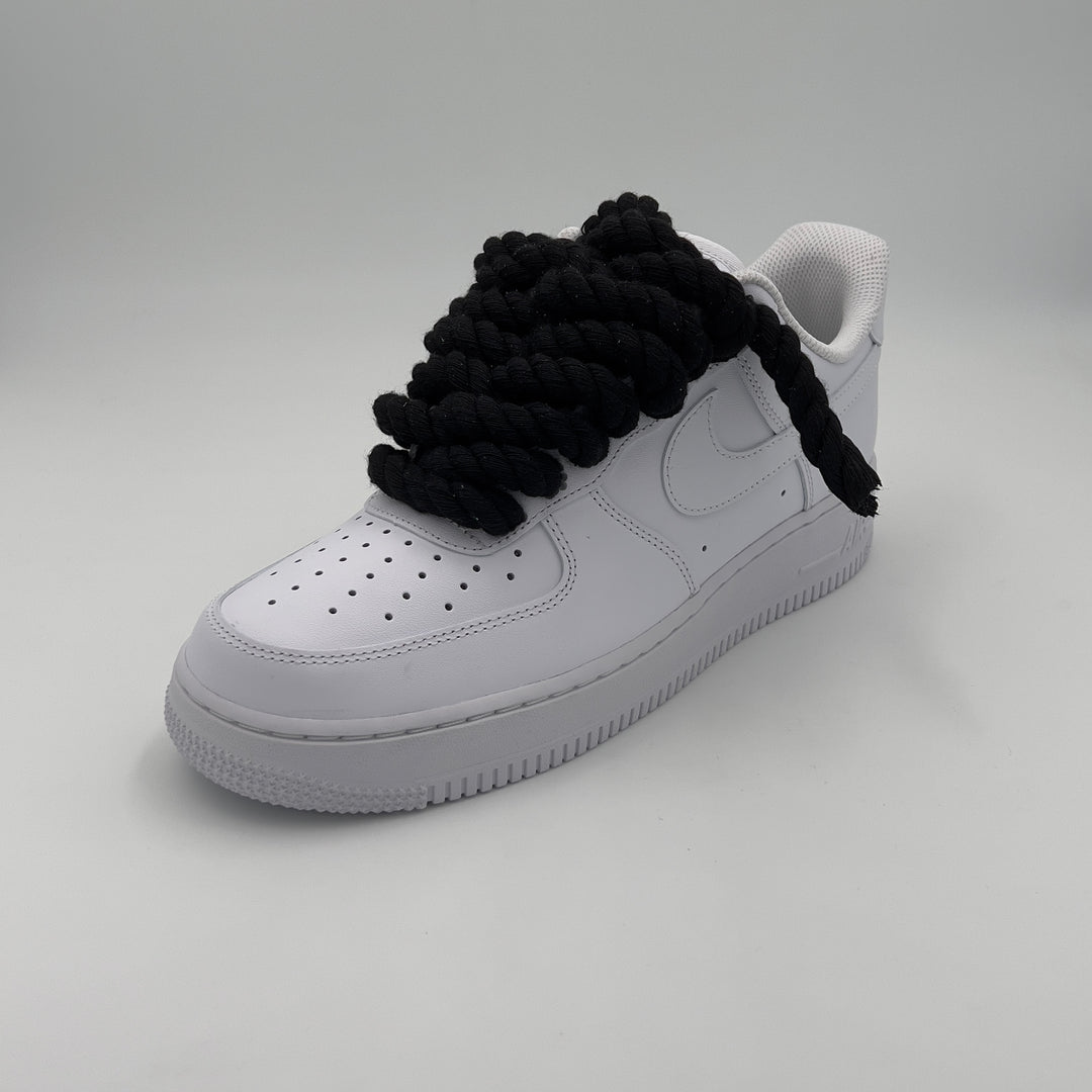 Nike Air Force 1 “Rope Laces Black” - EV8 Style
