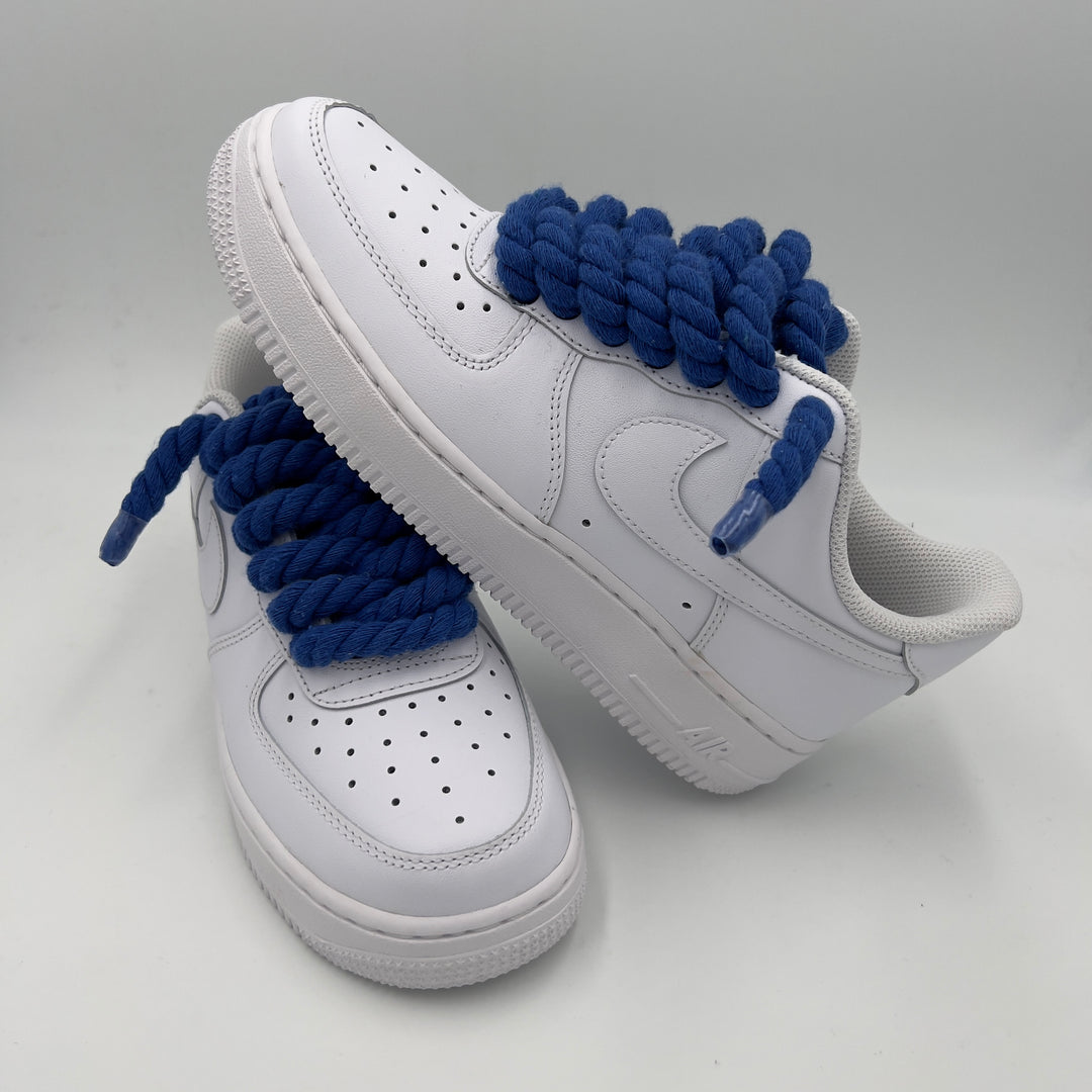Nike Air Force 1 “Rope Laces” Blue - EV8 Style