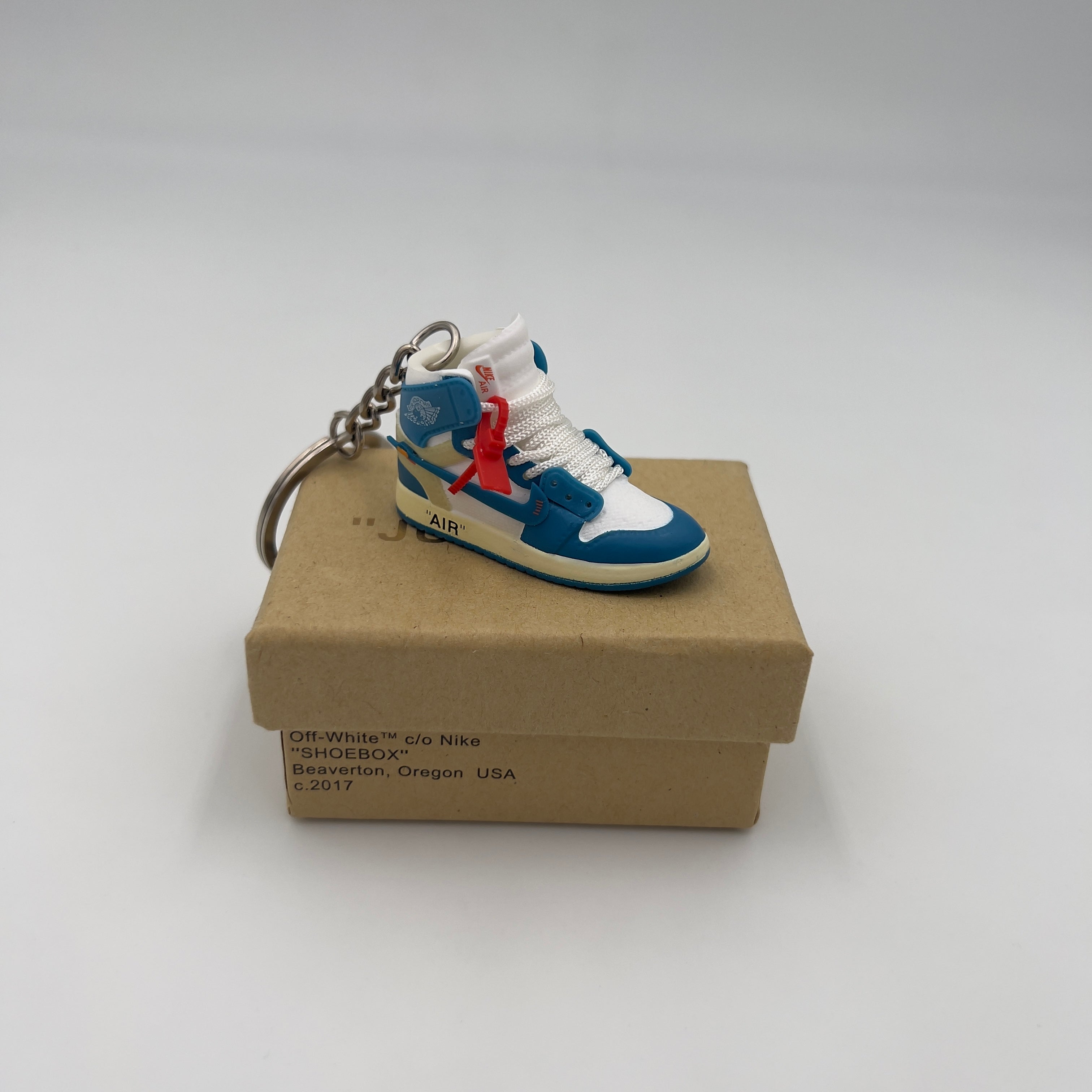 Portachiavi Jordan 1 University Blu Off White - EV8 Style