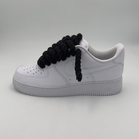 Nike Air Force 1 “Rope Laces Black” - EV8 Style